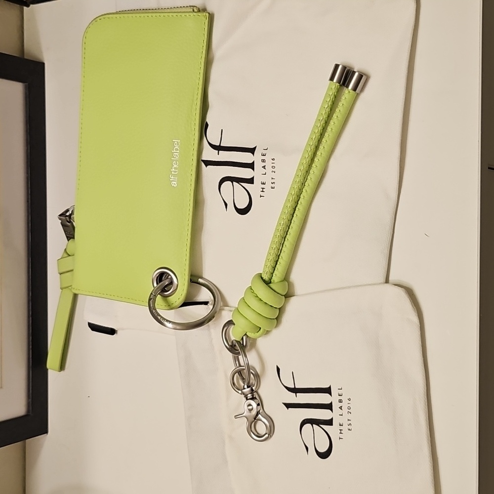 Alf The Label Matcha Harriet Case and Tassel Keychain Set